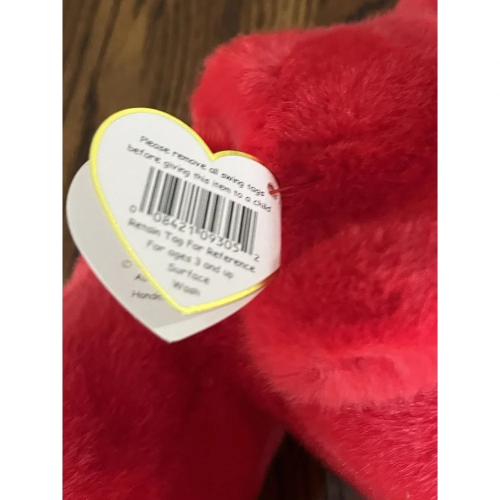 *** Ty Beanie Baby 1996 + Buddy * Rover the Red Dog 1998 Brand New with Tags ***